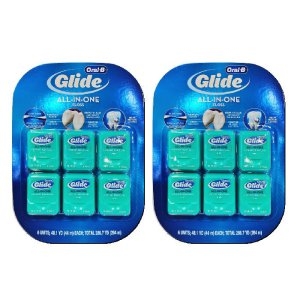 오랄비 글라이드 치실 민트향 44m (12개)_이미지