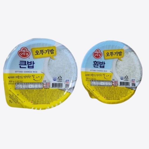 오뚜기 오뚜기밥 백미 210g 24개 + 큰밥 300g 4개
