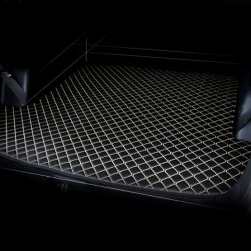 다온굿즈 아이빌 가죽 4D 입체퀄팅 트렁크매트 제네시스 G80 RG3 전용 (바닥면)_이미지