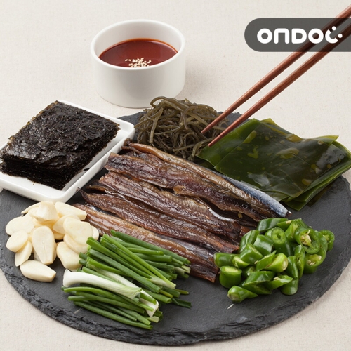 온도씨 구룡포 꽁치과메기 가성비 1인분 야채세트 (1개)_이미지