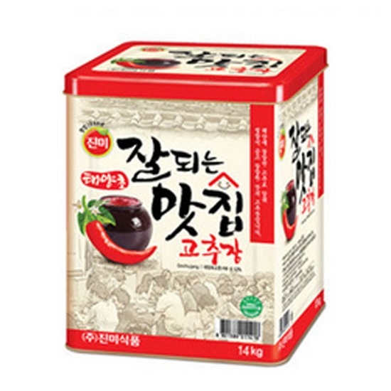 진미식품 잘되는 맛집 고추장 14kg (1개)_이미지