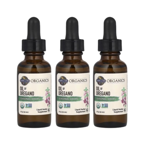 에이치브이엘 가든오브라이프 마이카인드 오가닉스 오레가노 오일 30ml (3개)