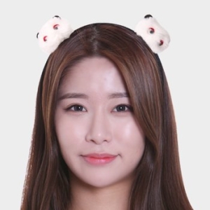 [불명] 곰돌이머리띠 여자 곰돌이 머리띠 여자 파티 솜방울 방울 동물 캐릭터 단체 귀여운 깜찍 응_이미지