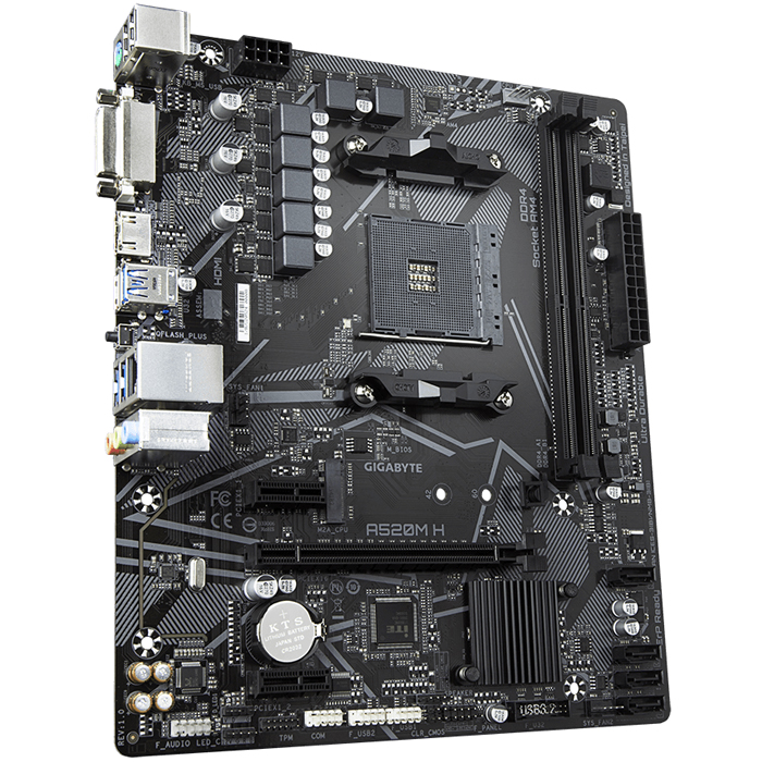GIGABYTE A520M H 듀러블에디션 피씨디렉트_이미지
