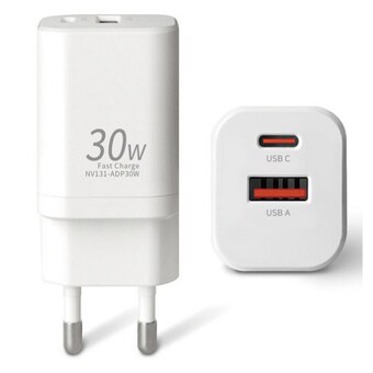 청연MnS naVee PD PPS 30W 2포트 충전기 NV131-<b>ADP</b>30W