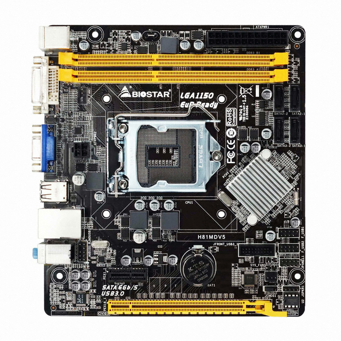 BIOSTAR H81MDV5 (중고)