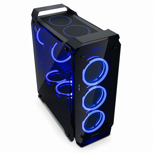 ORBIS G540 블루 LED 듀얼링 강화유리_이미지
