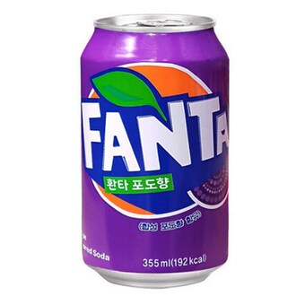 코카콜라음료 <b>환타</b> 포도 355ml