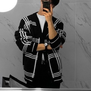 기타 모로엠남성 모던 클래식 루즈핏 남성가디건 남자가디건 DMS-CA-Q426294_이미지