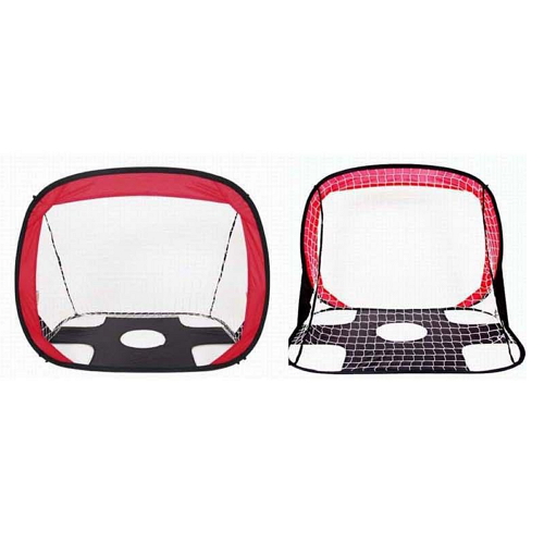 US TRADING 휴대용 미니축구 골대 레드