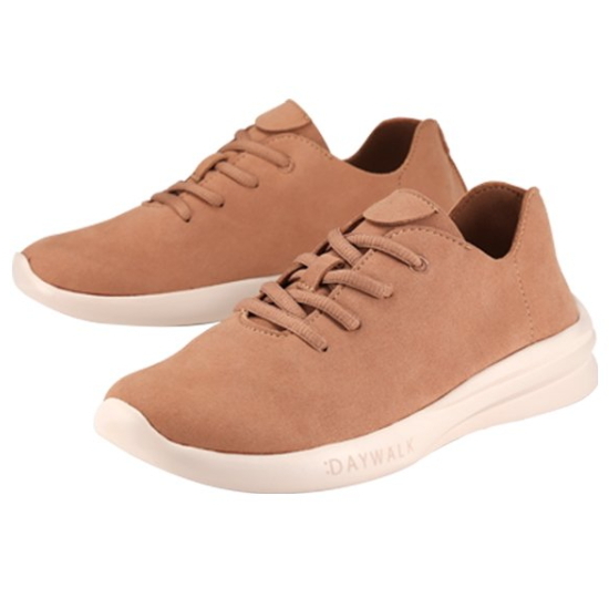 데이워크 여성 컴포트 스니커즈 아망 (스웨이드코랄)