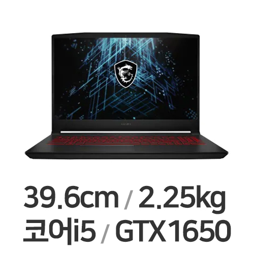 MSI GF시리즈 Sword GF66 A11SC-i5 블랙 WIN11 16GB램 (SSD 512GB)