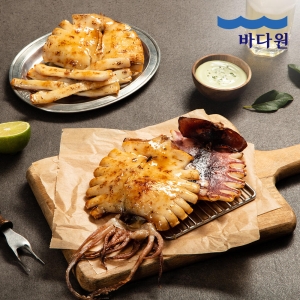 동해안 피데기 반건조 오징어 10미 1kg _중형_국내산_냉동