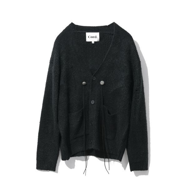 코드 CORD 콘초 스트랩 가디건 BK 1950795