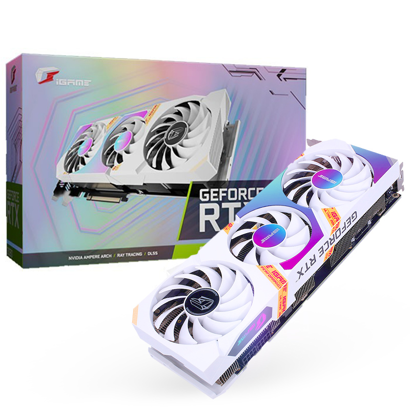COLORFUL iGame 지포스 RTX 3060 Ultra OC D6 12GB White_이미지