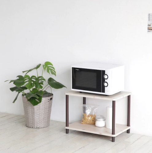 룸앤홈 2단 데일리 진열장 선반