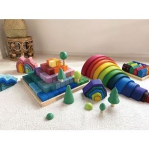 지아지조 레인보우 브릿지 우드블럭