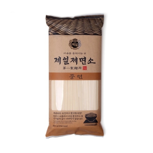 CJ제일제당 백설 제일제면소 중면 900g (1개)