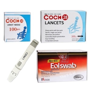 Cock 콕 채혈침 30G (100개)_이미지