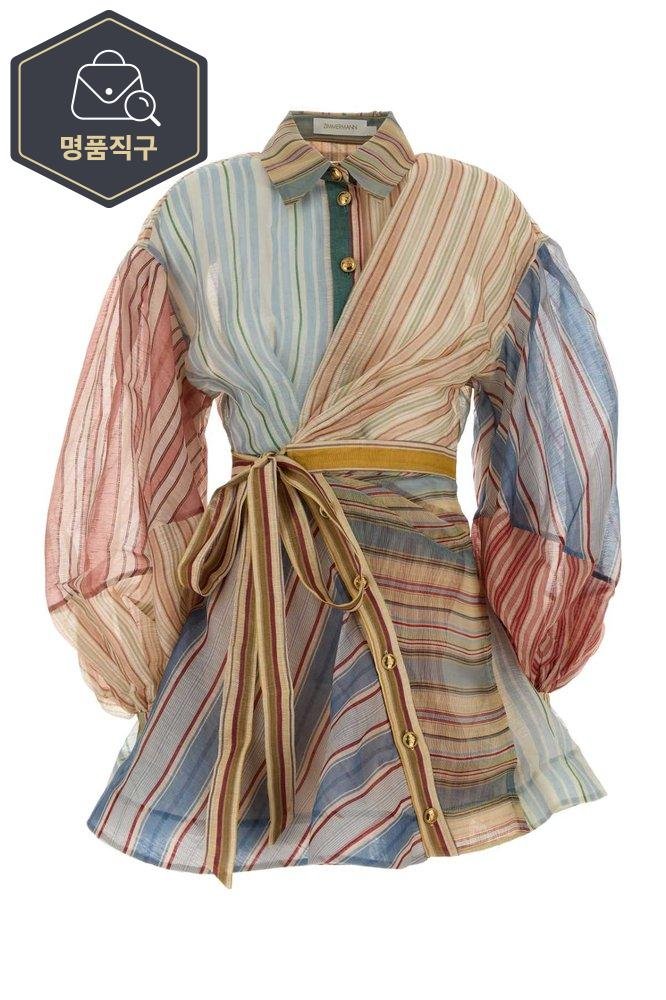 REBELLION 스트라이프 미니 드레스 7028DC261 SPSTR B0441990398