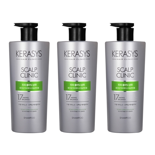 케라시스 두피 클리닉 샴푸 600ml (3개)_이미지