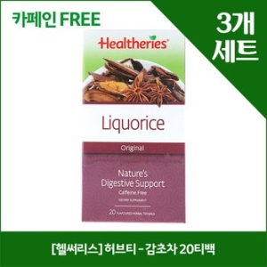 헬써리스 허브티 인삼차 수퍼프룻 20티백 x3_이미지