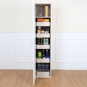 에스앤비 팬트리 슬라이딩 5단 서랍 주방수납장