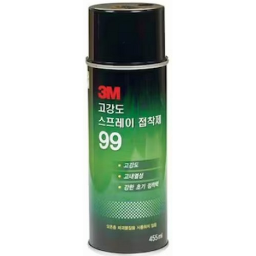 3M 고강도 99 스프레이 접착제 455ml (12개)_이미지