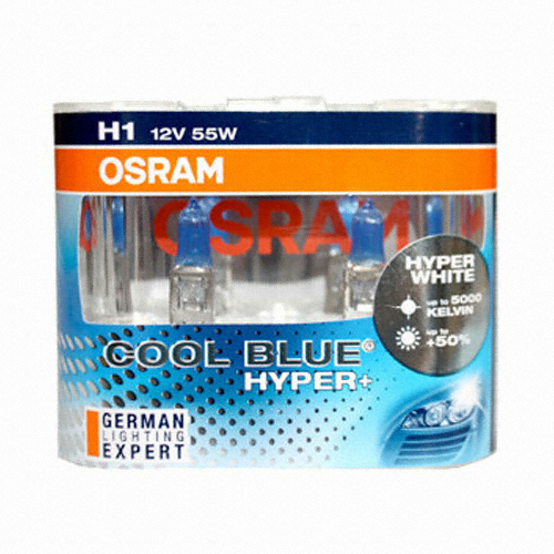 오스람 쿨 블루 하이퍼 플러스 2개 (H1, 55W)_이미지