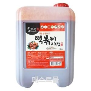 한정성 한정성 떡볶이고추장 10kg