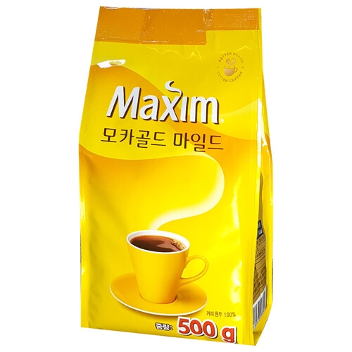동서식품 맥심 모카골드 마일드 리필 500g (4개)