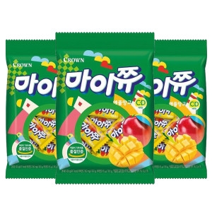 크라운제과 마이쮸 애플망고 100g (3개)_이미지