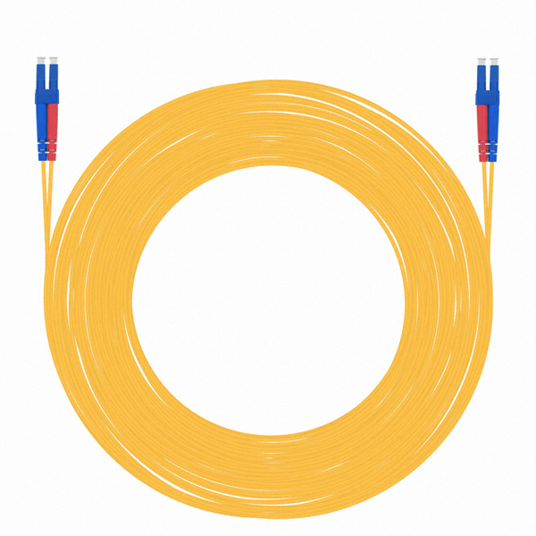 이지넷유비쿼터스 넥스트 LC-LC 싱글모드 광 패치코드 케이블 (NEXT-LL250SM, 50m)_이미지