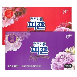 건조기용 시그니처 미스틱레인 120매 + 플라워페스티벌 120매