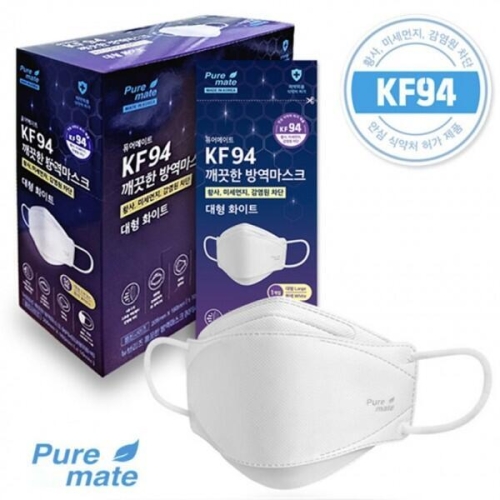 퓨어메이트 뉴브리지 마스크 KF94 대형 (50매)_이미지