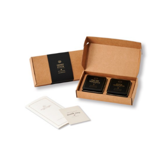 새턴주식회사 허니바이허니 허니스틱 2종 세트(아카시아꿀, 피나무꿀) (1개)