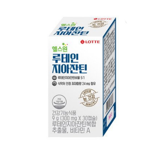 롯데푸드 루테인 지아잔틴 30캡슐 (3개)