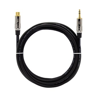 탑라인에이치디 HDTOP RCA to 3.5mm 스테레오 <b>메탈</b>블랙 케이블