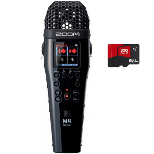 ZOOM M4 MicTrak (+ 메모리 32GB, 정품)_이미지