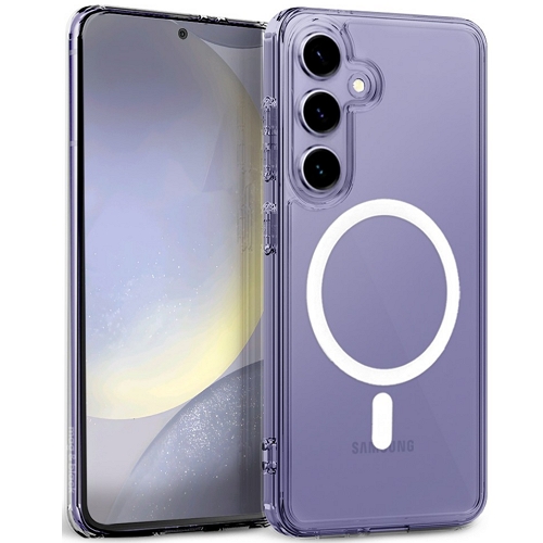 맥앤블랙 갤럭시S24 플러스 2배 자력 맥세이프 투명 케이스