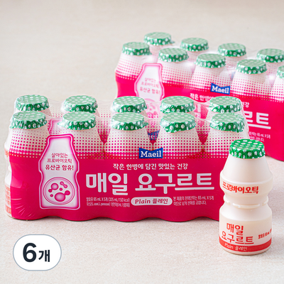 매일유업 매일 요구르트 플레인 65ml (120개)