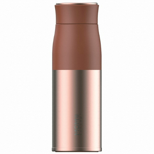 모모 ㅤ스테인레스 텀블러 루피너스 카라멜브라운 400ml_이미지