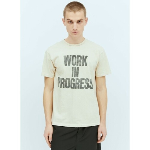 갤러리 디파트먼트 워크 반팔티셔츠 WIP-1030 AWHT