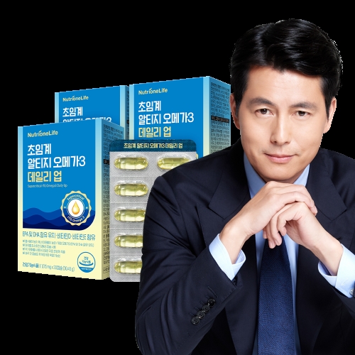 뉴트리원 초임계 알티지 오메가3 데일리 업 1015mg 30캡슐 (3개)