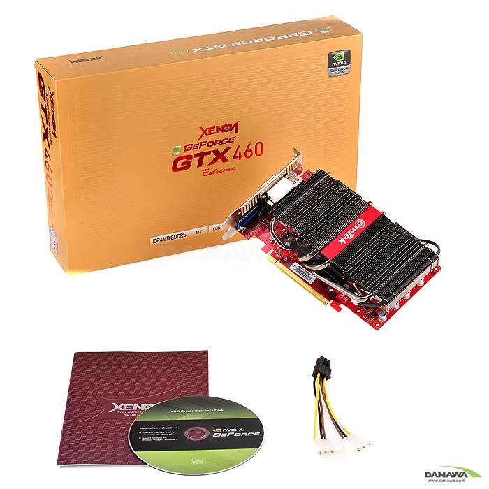 이엠텍 XENON 지포스 GTX460 EXTREME D5 1GB 쿨맥스4000_이미지