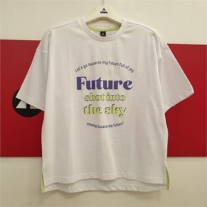 에어워크주니어 여름여아 컬러레터링 싱글티셔츠 A222G1382B11