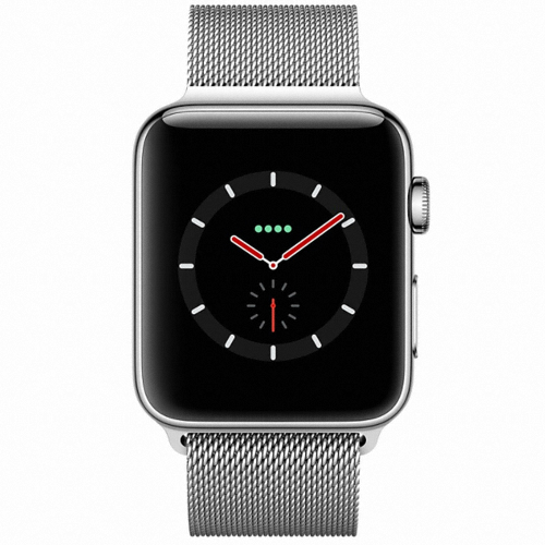 APPLE 워치 시리즈3 38mm Cellular 스테인리스 스틸 (밀레니즈루프)_이미지