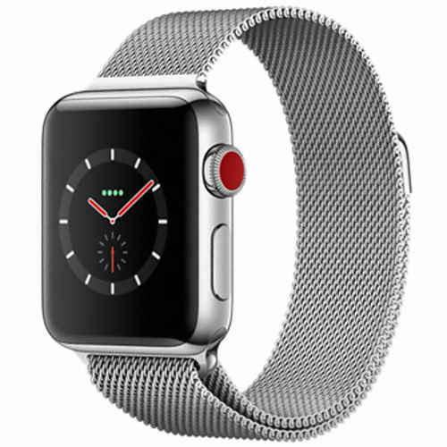 APPLE 워치 시리즈3 38mm Cellular 스테인리스 스틸 (밀레니즈루프)_이미지