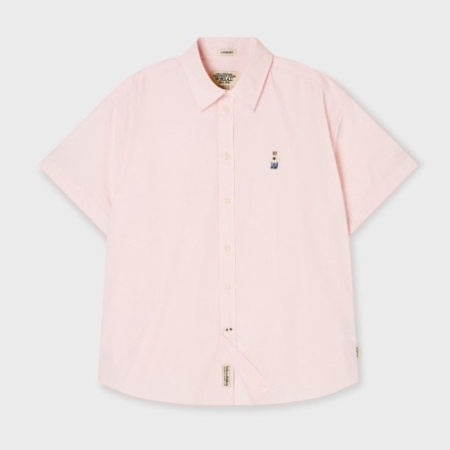 후아유 여성 Steve Loose Fit Short Sleeve Shirts WHYAG2511F_이미지