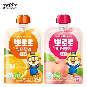 팔도 뽀로로 워터젤리 혼합구성 120ml (20개)